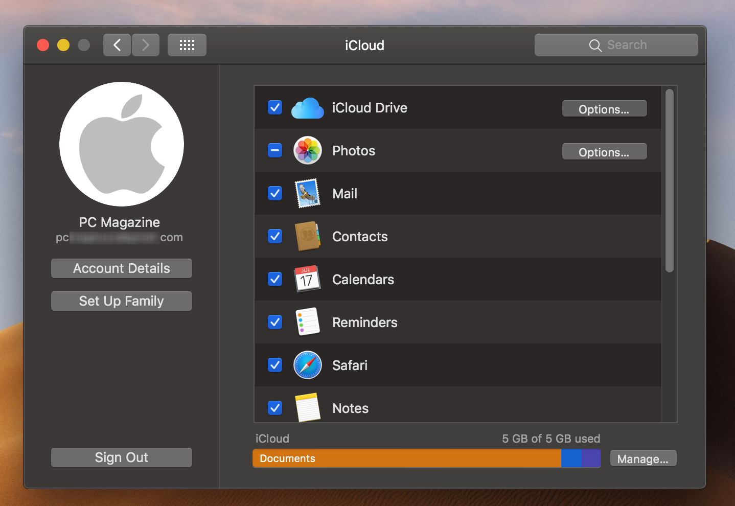 icloud control panel download for windows 10